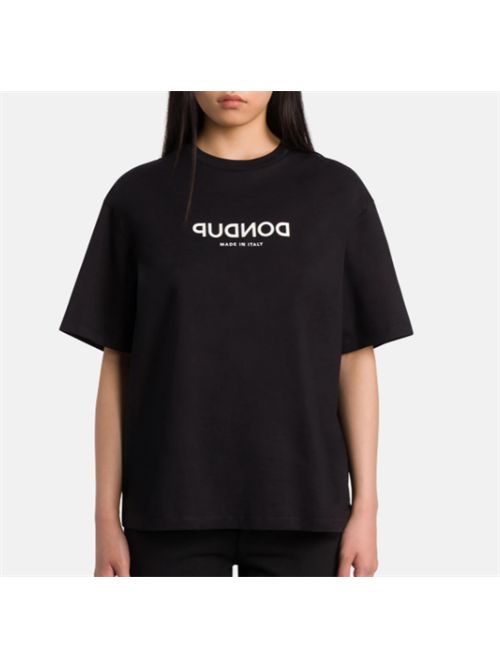 REGULAR T-SHIRT DONDUP | DS074.JF0271D.MD3999 NERO